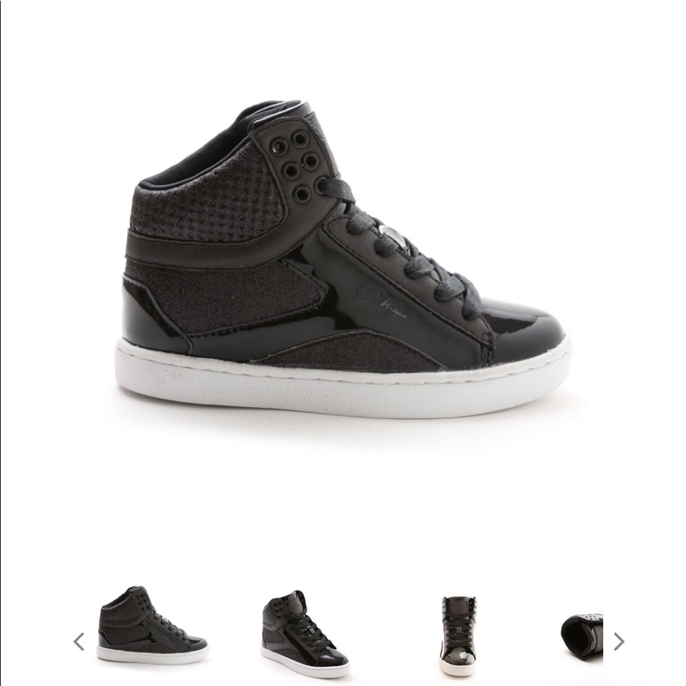 Pastry Dance Pop Tart Glitter Black Sneaker Size 9